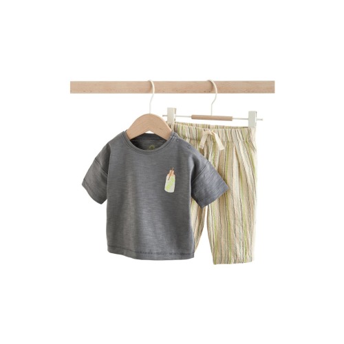 Graphic T-Shirt & Pants Set
