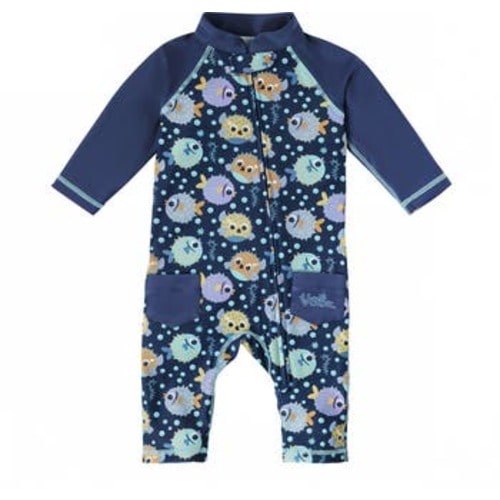 Sun & Swim Suit, 3-6M