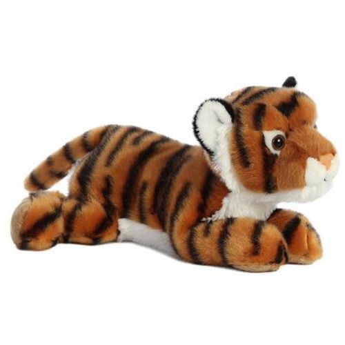 Aurora Flopsie 12" Indira Bengal Tiger Brown Stuffed Animal