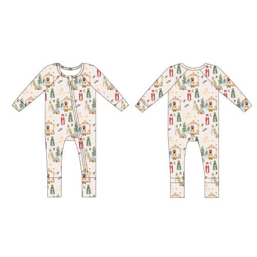 PRE- ORDER: O Holy Night Convertible Romper