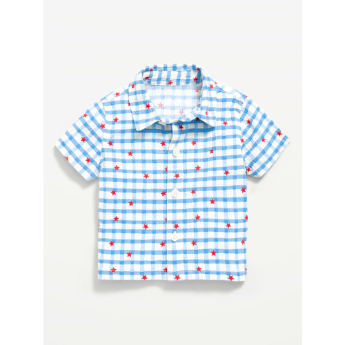 Printed Short-Sleeve Shirt for Baby