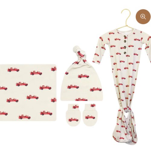 Marshal Newborn Hat Bundle (Gown)