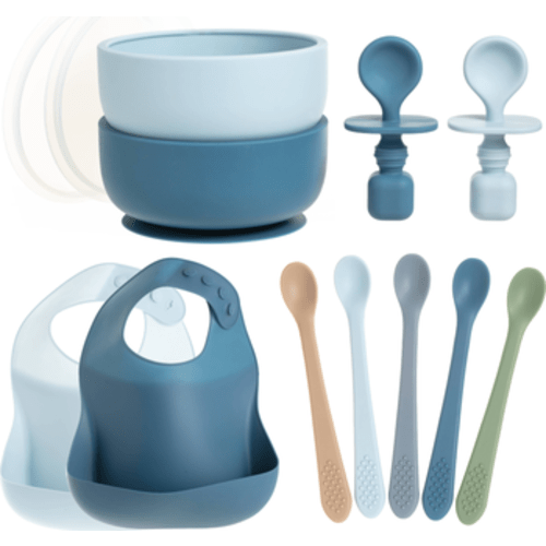 Silicone Baby Feeding Set 11-Piece