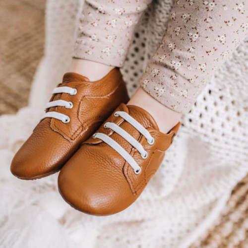 Little Love Bug Co. Saddle Brown Oxford