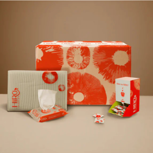 HIRO Diapers Monthly Diaper and Wipes Bundle