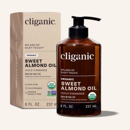 Cliganic Organic Almond Oil, 8oz