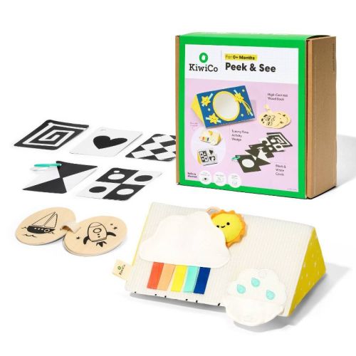KiwiCo Activity Play Center 0+ - Peek & See 9pc