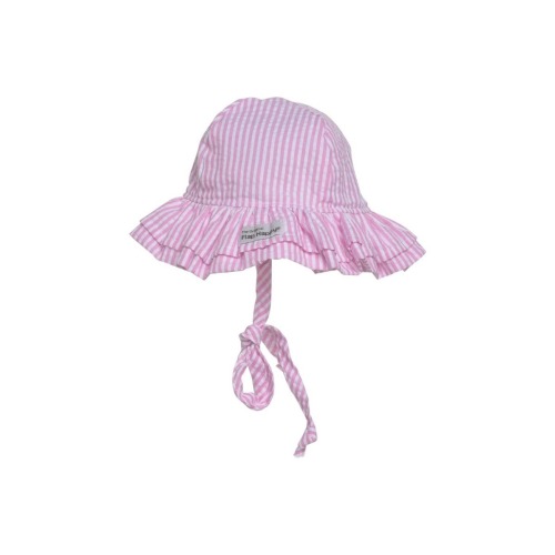 Baby UPF 50+ Double Ruffle UV Blocking Sun Hat, X-Small