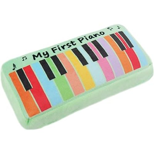 June Garden 7" My First Piano - Musical Soft Plush Toy - Gift for Infants and Toddlers