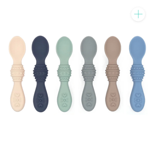 Baby Silicone Spoons | First Stage Infant Spoons