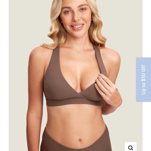 Inbarely® Crossover Racerback Nursing Bra