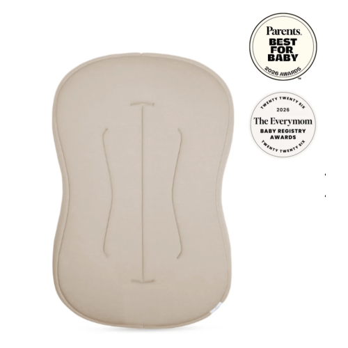 Lounger Curve + Muslin Cover Set | Natural