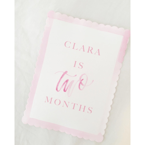 Custom Milestone Cards
