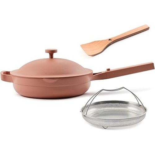 Our Place Always Pan 2.0, 10.5" Ceramic Nonstick Pan, 2.6 Qt