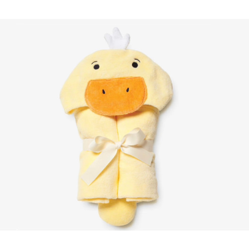 Yellow Duckie Hooded Baby Bath Wrap – Elegant Baby