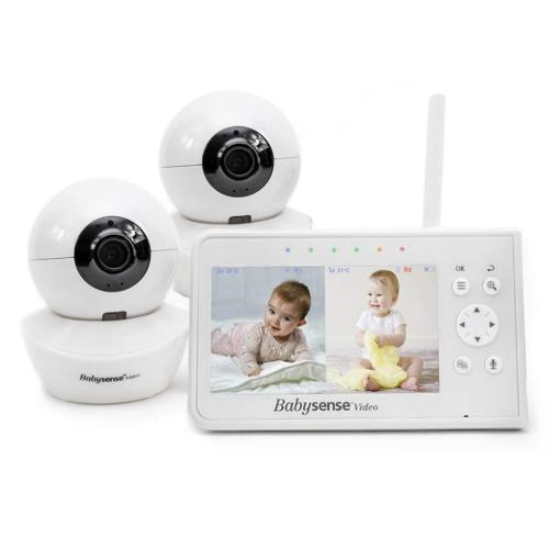 Split Screen Video Baby Monitor, V43 – Babysense