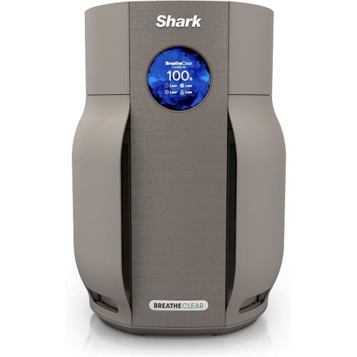 Shark BreatheClear, Smart Air Purifier, Living Room, Bedroom, Kitchen, Motion Sensing, HEPA-Exceeding In All Modes, No Filter Changes up to 6 Years, Dune, HP162SD (2026)