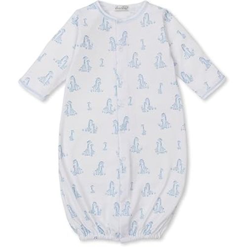 Kissy Kissy Baby Boys Infant Giraffe Grace Print Convertible Gown