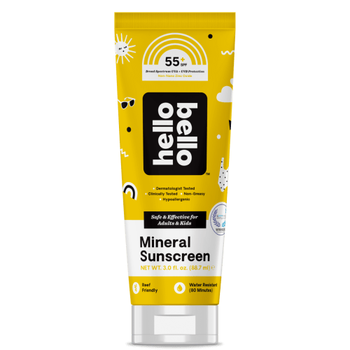 Hello Bello Baby SPF 55+ Sunscreen Lotion, 3oz Tube