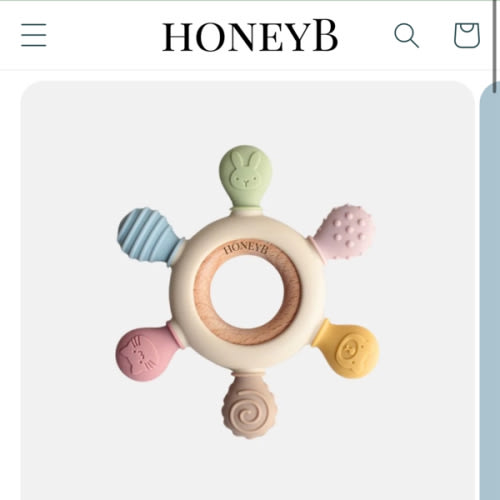 Baby Teething Toy | TOMMY – HoneyB Kids