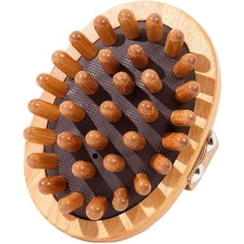 Wooden Massage Comb, Body Scalp, Gua sha Massage Tool- Natural Wooden Comb for Relaxation and Hair Health Massage Brush for Circulation and Stress Relief, Trigger Point Massage Tool.
