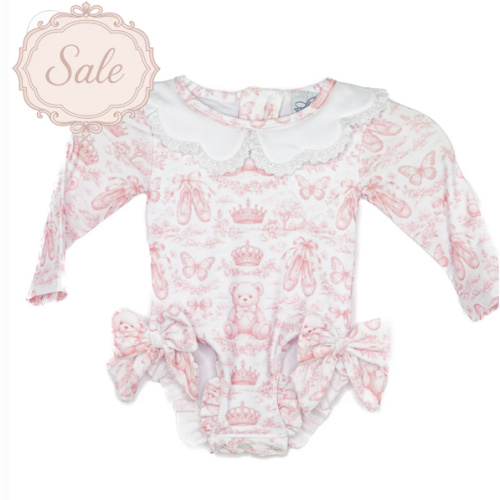 June Toile 1PC Rash guard – Little Bear Smocks 9M