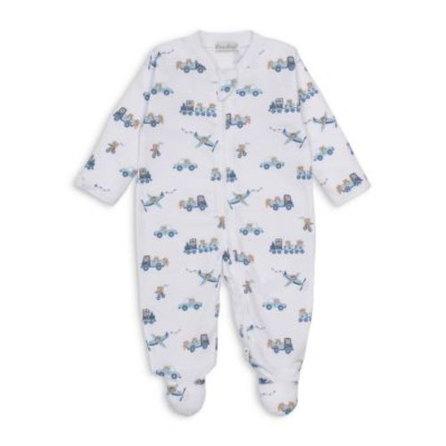 Boys' Bears Print Zip Footie - Baby
