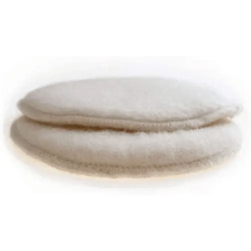 Soothingly Soft Merino Wool Nursing Pads, Style Softline, Extra Thickness, 5 in. Diameter (XS)