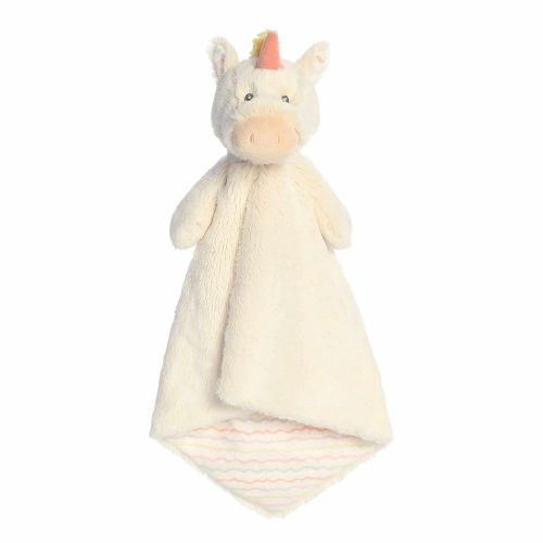 ebba Large White Snuggly Baby Stuffed Animal 16" Starlight Unicorn Luvster Cuddlers Luvster