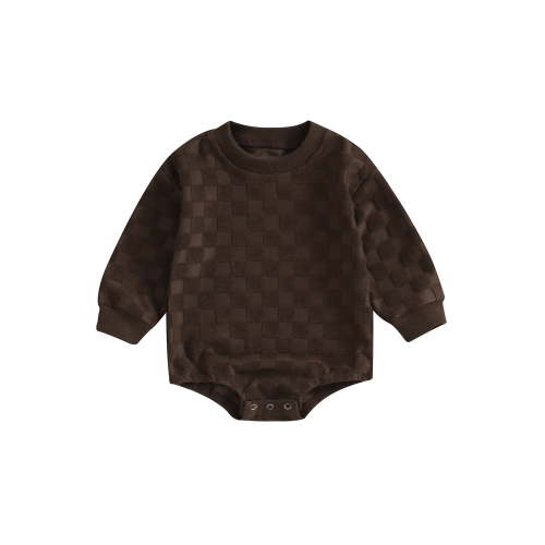 Suealasg Toddler Baby Boys Girls Winter Romper Newborn Long Sleeve Plush Thicken Bodysuit Jumpsuit 3M 6M 12M 18M Infant Boys Girls Playsuit Clothing