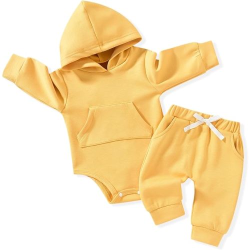 Aalizzwell Infant Baby Winter Hoodie Outfit