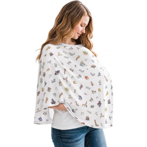 Copper Pearl Multi-Use Cover: Car Seat Covers, Nursing Cover, and Stroller Cover - Stretchy Fabric, All-Season Use, Stylish Designs, Easy Access for Moms - Wizarding World™