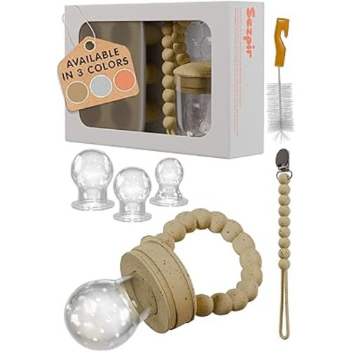 Baby Fruit Feeder-Fruit Holder for Baby BPA-Free Silicone Feeder Baby Fruit Feeder for Babies 4-12 Months Baby Fruit Food Feeder Pacifier Breast Milk Popsicle Teether Food Pacifier for Babies