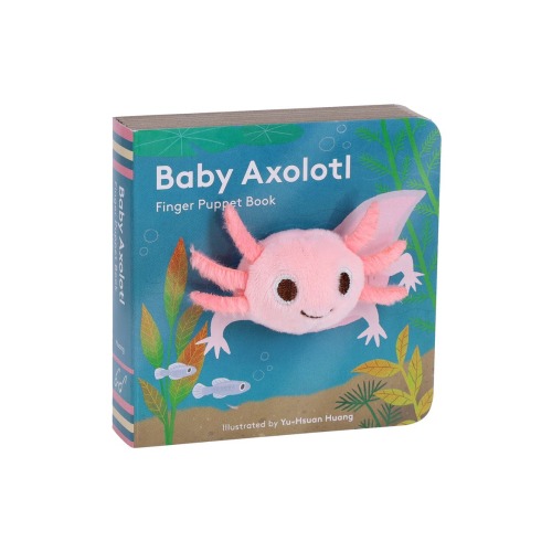 Baby Axolotl Finger Puppet Board Book, One Size
- Only a few left