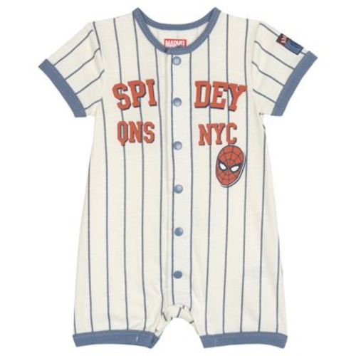 Marvel Spider-Man Baby Boys' Athletic Graphic Jersey Coverall Outfit Blue 3-6 Months