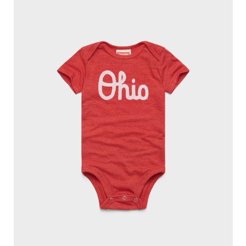 Script Ohio Baby One Piece | Ohio State University Infant Top – HOMAGE