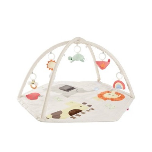 Skip Hop Geometric Wonders Baby Activity Play Gym & Tummy Time Playmat, Newborn and Up