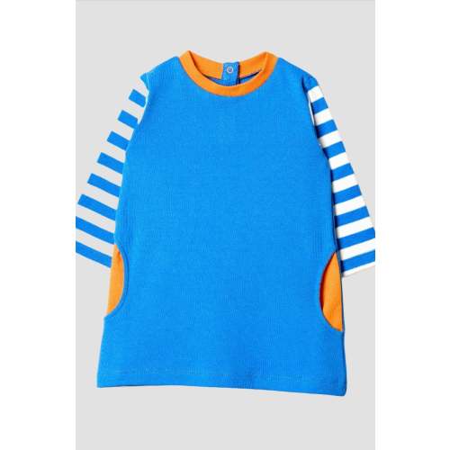Long Sleeve Tunic - Palace Blue – Manymoons