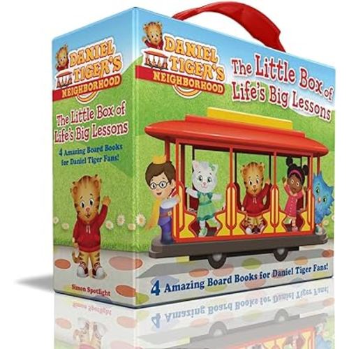 The Little Box of Life's Big Lessons (Boxed Set): Daniel Learns to Share; Friends Help Each Other; Thank You Day; Daniel Plays at School (Daniel Tiger's Neighborhood)