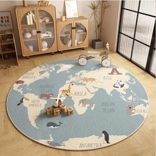 KinderJoy Round Learning Rug