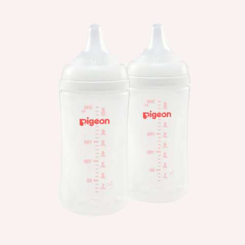 Pigeon Soft Touch PP Bottle - Twin Pack