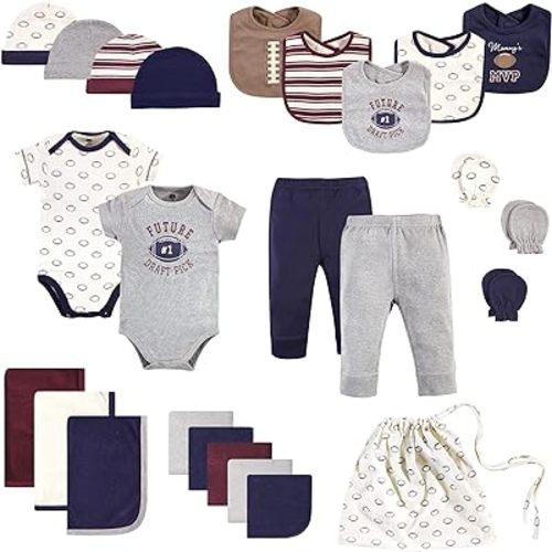 Hudson Baby Unisex Layette Starter Set Gift 25pc