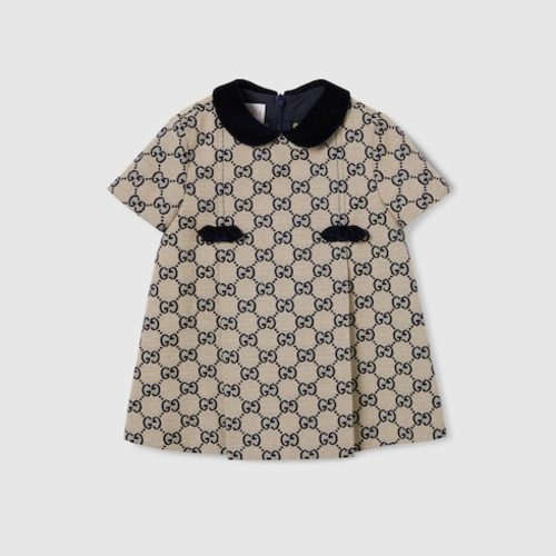 Baby GG canvas dress