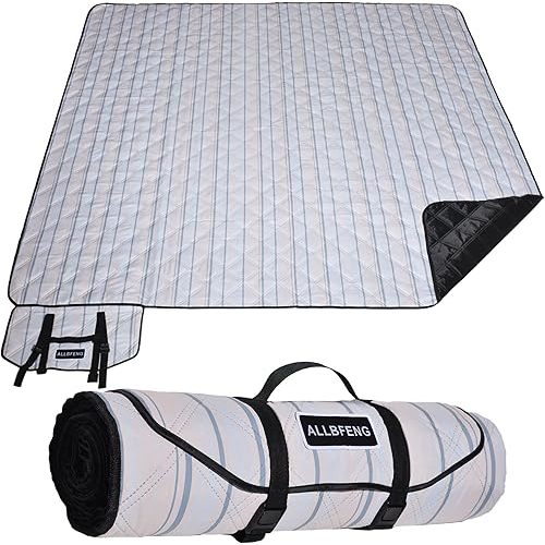 Large Picnic Mat, Outdoor Camping Mat, Tent Mate. Easy to Carry and Store, Water-Resistant, Dust-Proof Sand-Proof, Machine Washable. Thickened. For Picnics, Lawns, Concerts, Outdoor Adventures.