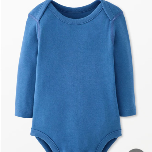 Baby Long Sleeve Bodysuit | Hanna Andersson