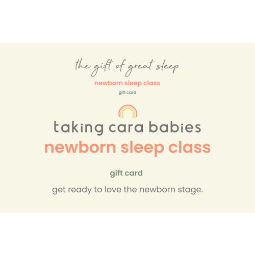 Newborn Sleep Class Gift Card