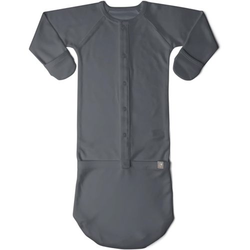 goumikids Viscose Made from Bamboo Organic Cotton Convertible Baby Gown