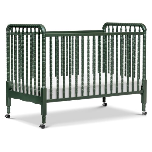 DaVinci Jenny Lind 3-in-1 Convertible Baby Crib GREENGUARD Gold Certified Portable Convertible Baby Crib to Toddler Bed, Daybed Durable & Easy to Assemble 4 Adjustable Mattress Heights Green - Costco