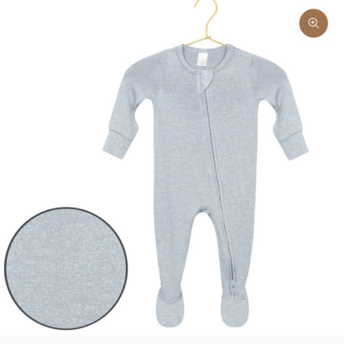 Miller Plush Knit Zipper Footies
