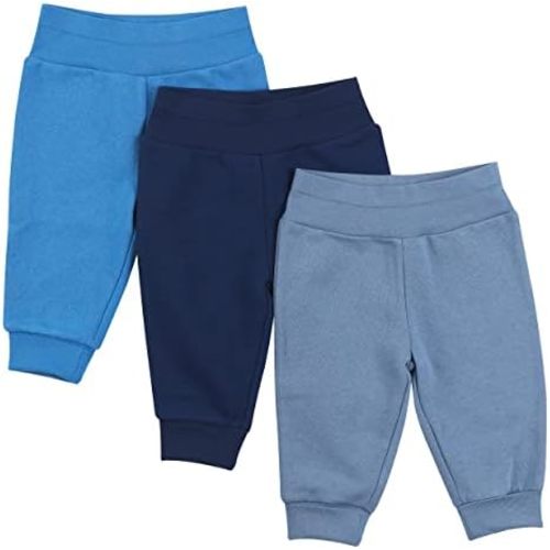 Hanes Fleece Pull-on Pants 3-pack, 4-Way Sweatpants, Stretch Joggers
